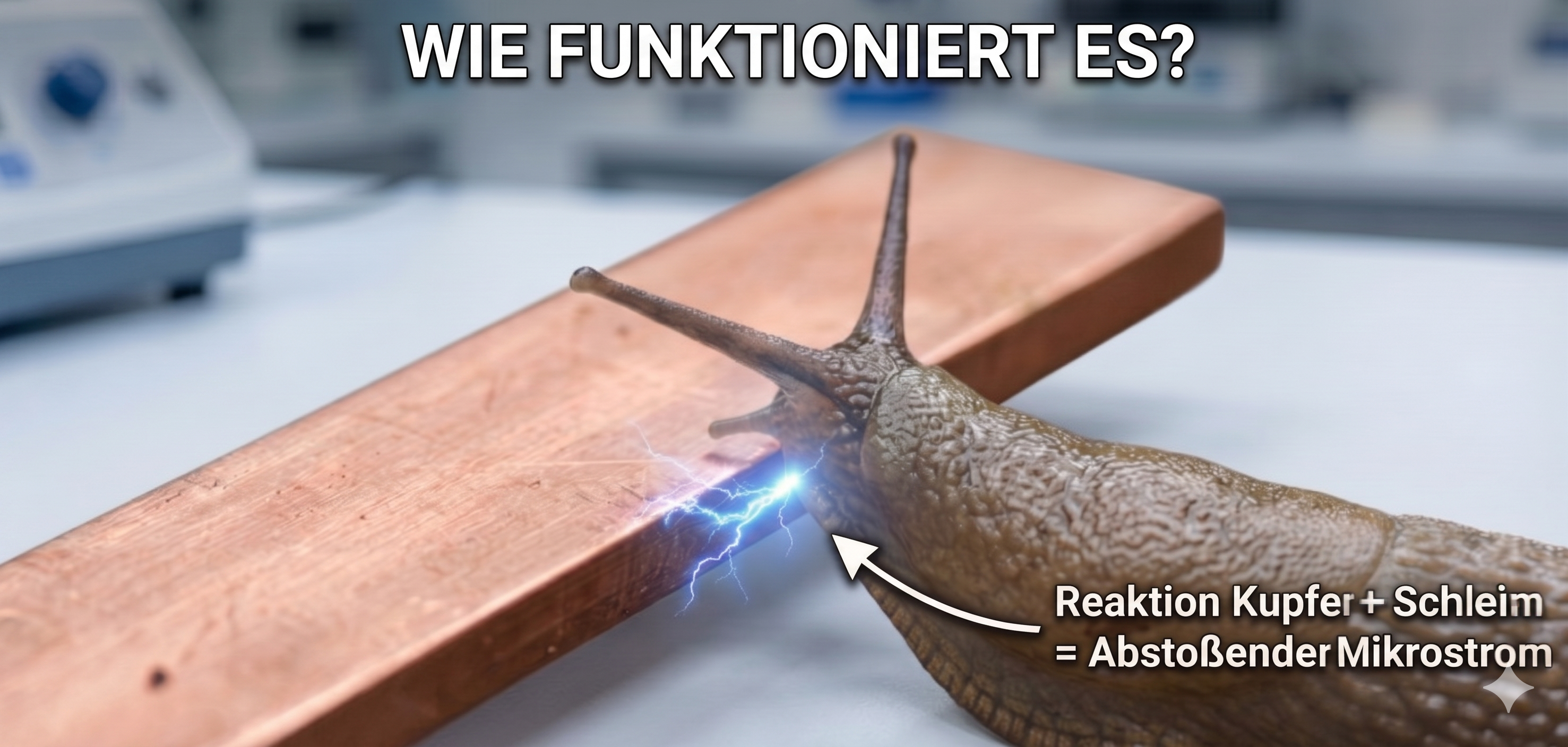 wie Kupfer Schnecken vertreibt